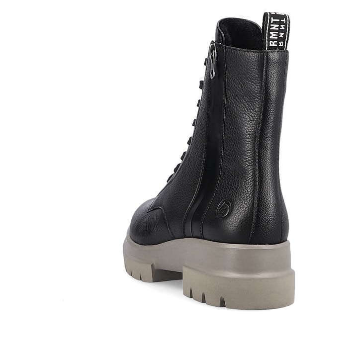 Remonte Artikelnummer D8975-03 remonte Damen Schnürstiefel asphaltschwarz Flash Sale
