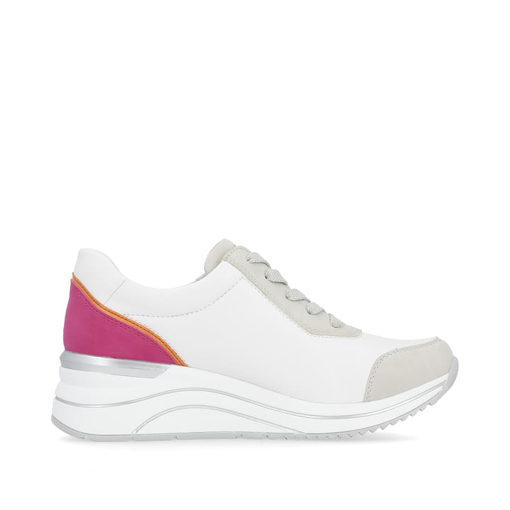 Remonte Artikelnummer D0T01-81 remonte Damen Sneaker staubgrau-magenta Weihnachtsangebot