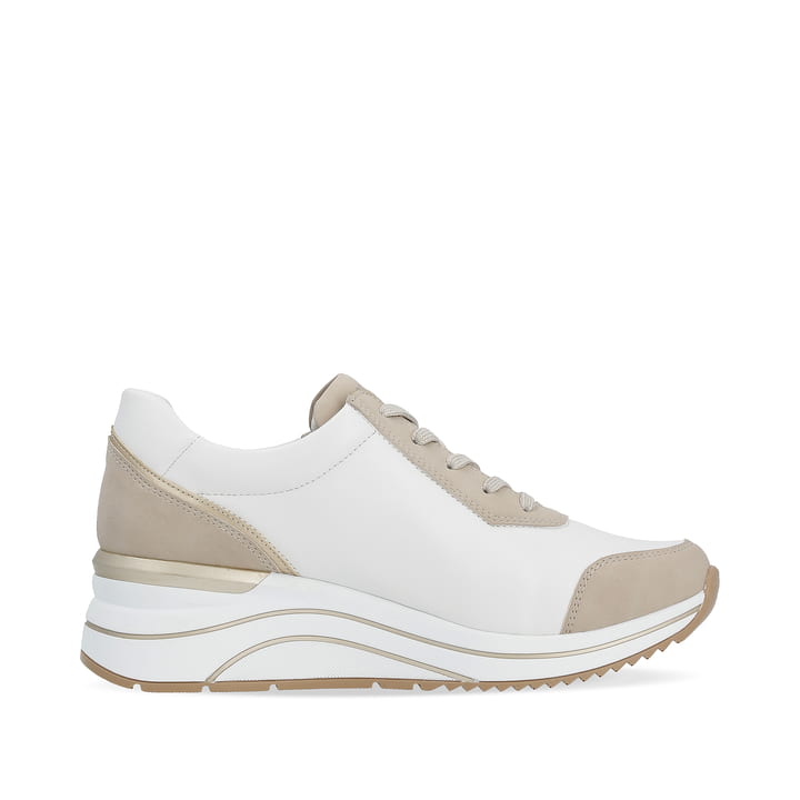 Remonte Artikelnummer D0T01-80 remonte Damen Sneaker lehmbeige-edelweiß Osterangebot