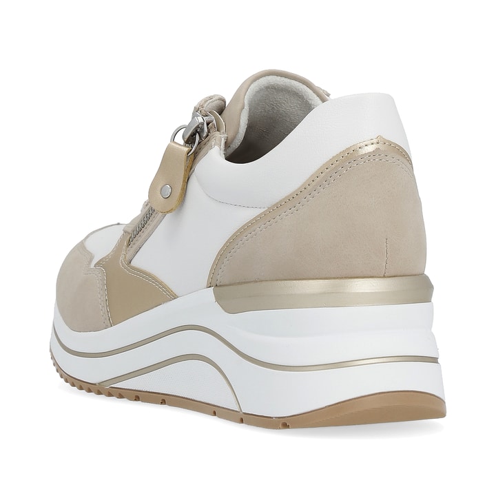 Remonte Artikelnummer D0T01-80 remonte Damen Sneaker lehmbeige-edelweiß Osterangebot