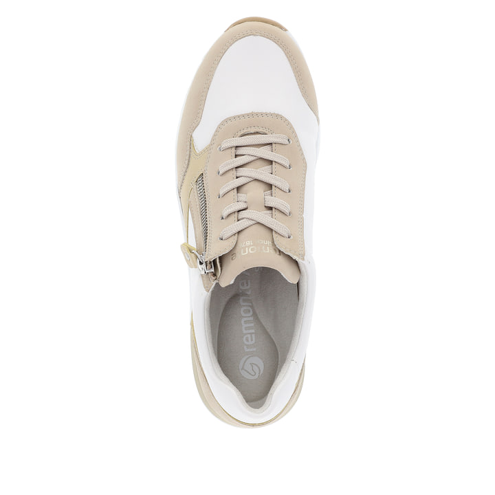 Remonte Artikelnummer D0T01-80 remonte Damen Sneaker lehmbeige-edelweiß Osterangebot