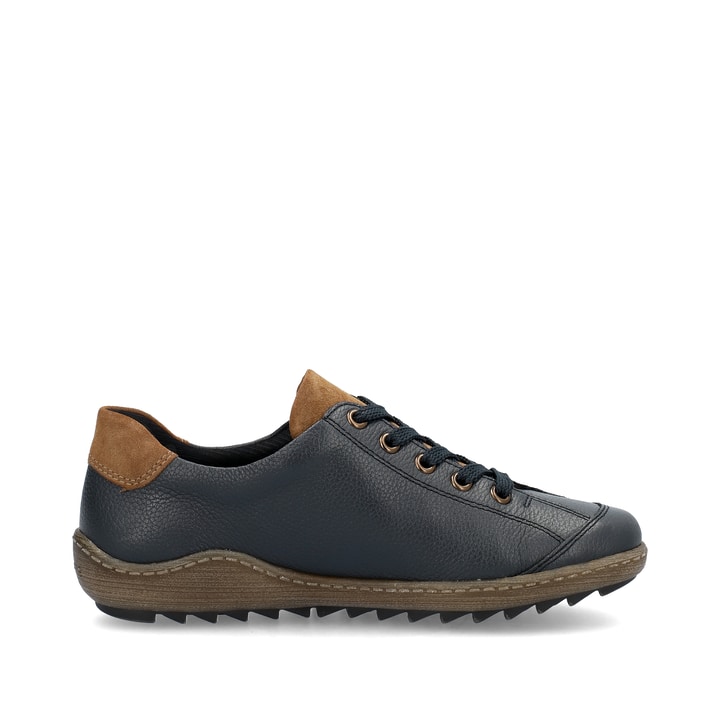Remonte Artikelnummer R1402-16 remonte Damen Schnürschuhe königsblau-nougatbraun Zeitlich begrenztes Angebot
