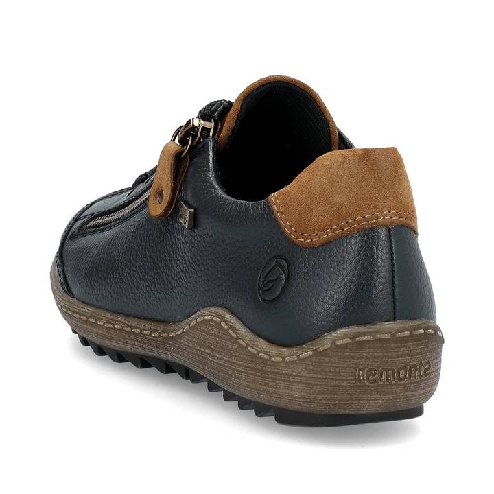 Remonte Artikelnummer R1402-16 remonte Damen Schnürschuhe königsblau-nougatbraun Zeitlich begrenztes Angebot