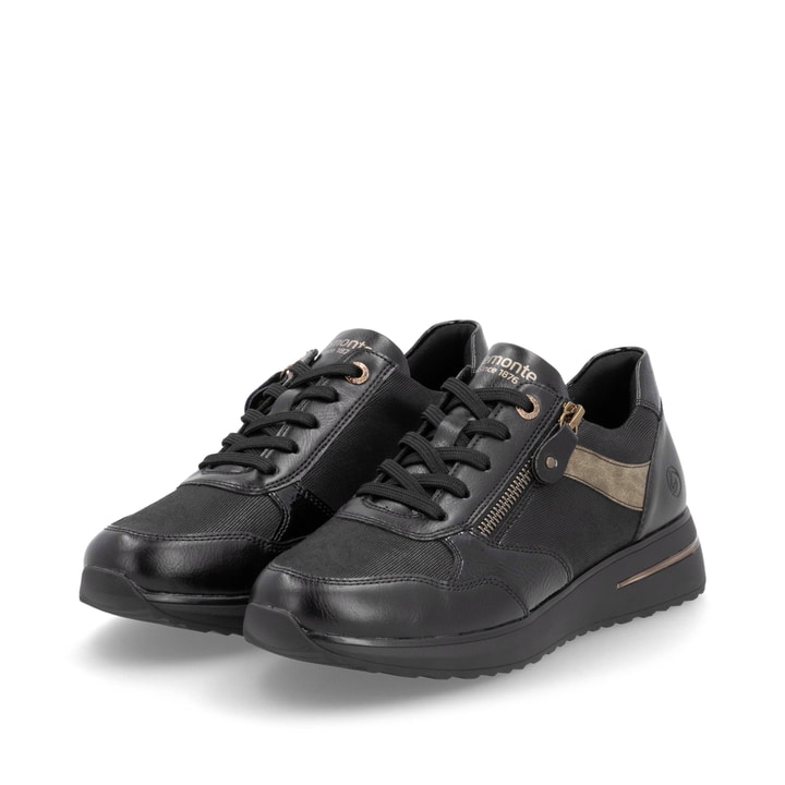 Remonte Artikelnummer D1G08-03 remonte Damen Sneaker nachtschwarz Kauf eins, bekomm eins gratis