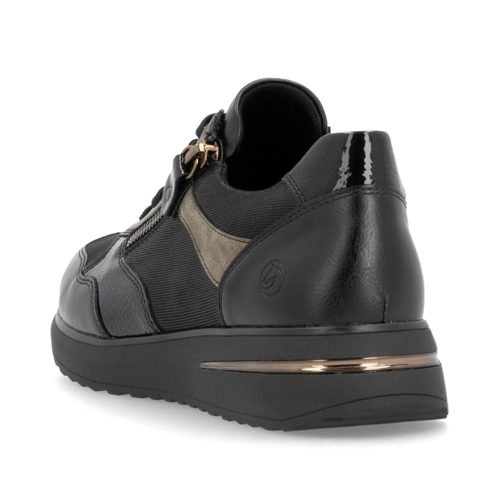 Remonte Artikelnummer D1G08-03 remonte Damen Sneaker nachtschwarz Kauf eins, bekomm eins gratis