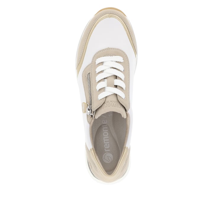 Remonte Artikelnummer R6709-80 remonte Damen Sneaker reinweiß-lehmbeige Tägliche Deals