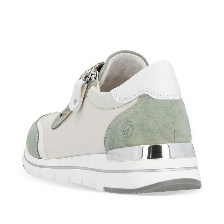 Remonte Artikelnummer R6709-81 remonte Damen Sneaker hellbeige-khakigrün VIP-Rabatte