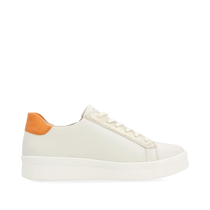 Remonte Artikelnummer D0J03-81 remonte Damen Sneaker altweiß-bronze-glutorange Tiefpreis