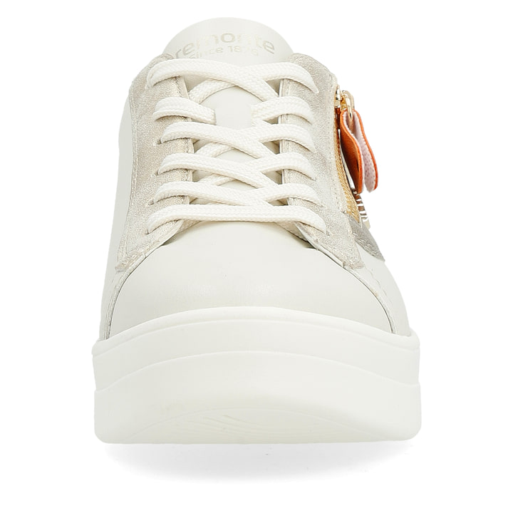 Remonte Artikelnummer D0J03-81 remonte Damen Sneaker altweiß-bronze-glutorange Tiefpreis