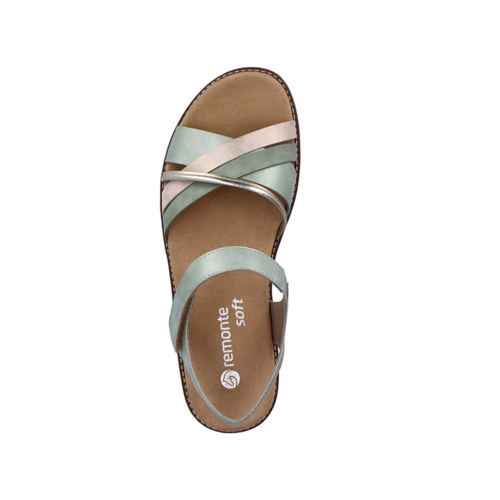 Remonte Artikelnummer D2058-52 remonte Damen Riemchensandalen mintgrün Super Sparpreis