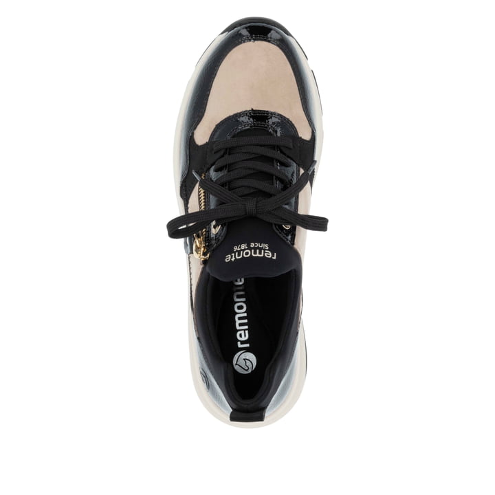 Remonte Artikelnummer D1S02-04 remonte Damen Sneaker tiefschwarz-sandbeige Begrenzte Freigabe