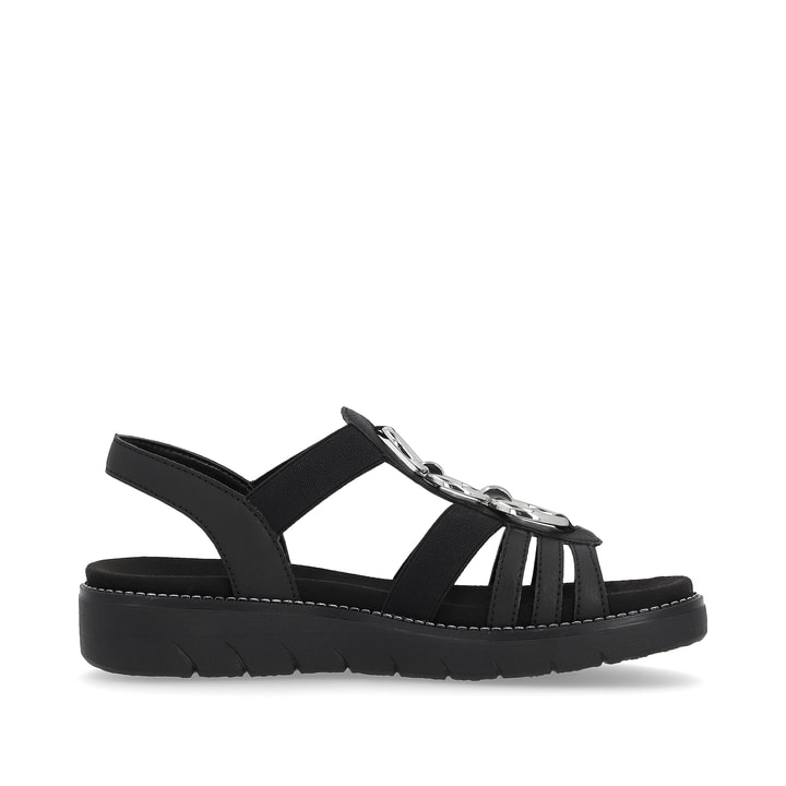 Remonte Artikelnummer D2073-02 remonte Damen Riemchensandalen nachtschwarz-silber Neueste Stile