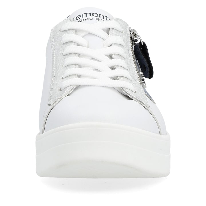 Remonte Artikelnummer D0J03-80 remonte Damen Sneaker perlweiß-metallicblau Letzte 2 Tage