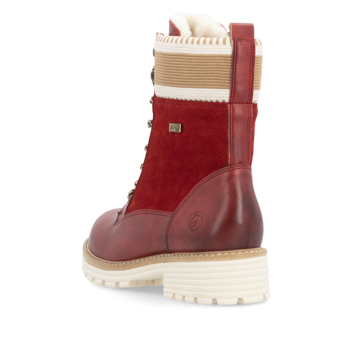 Remonte Artikelnummer D0W77-35 remonte Damen Schnürstiefel feuerrot Zeitbegrenzte Promotion