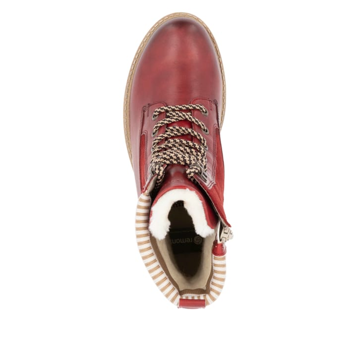 Remonte Artikelnummer D0W77-35 remonte Damen Schnürstiefel feuerrot Zeitbegrenzte Promotion