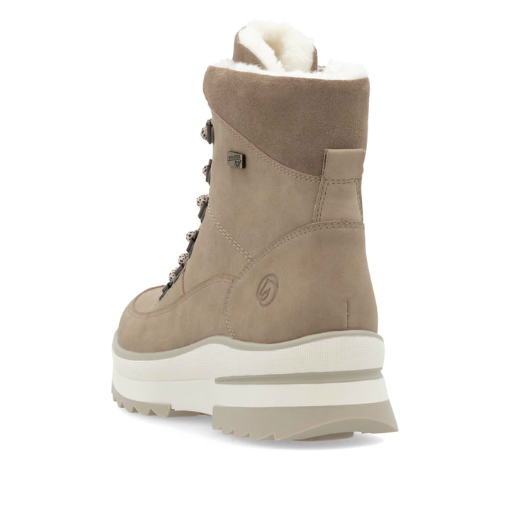Remonte Artikelnummer D2B74-20 remonte Damen Schnürstiefel sandbeige Bis zu 50% Rabatt