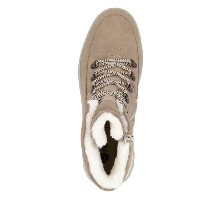 Remonte Artikelnummer D2B74-20 remonte Damen Schnürstiefel sandbeige Bis zu 50% Rabatt