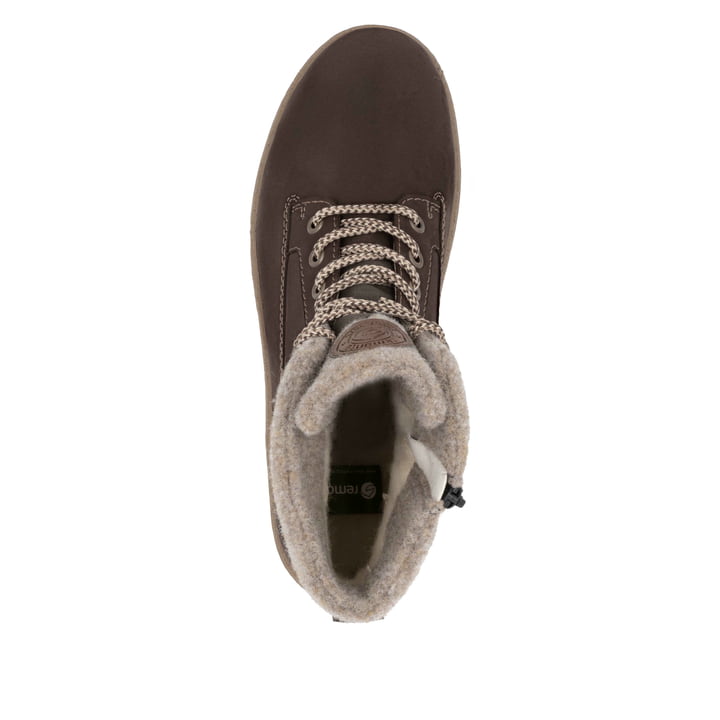 Remonte Artikelnummer R8477-25 remonte Damen Schnürstiefel dunkelbraun-sandbeige Bis zu 65% Rabatt