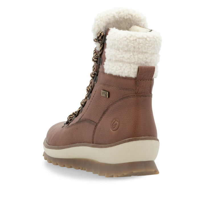 Remonte Artikelnummer R8485-24 remonte Damen Schnürstiefel noisette-edelweiß Vierteljährliche Förderung