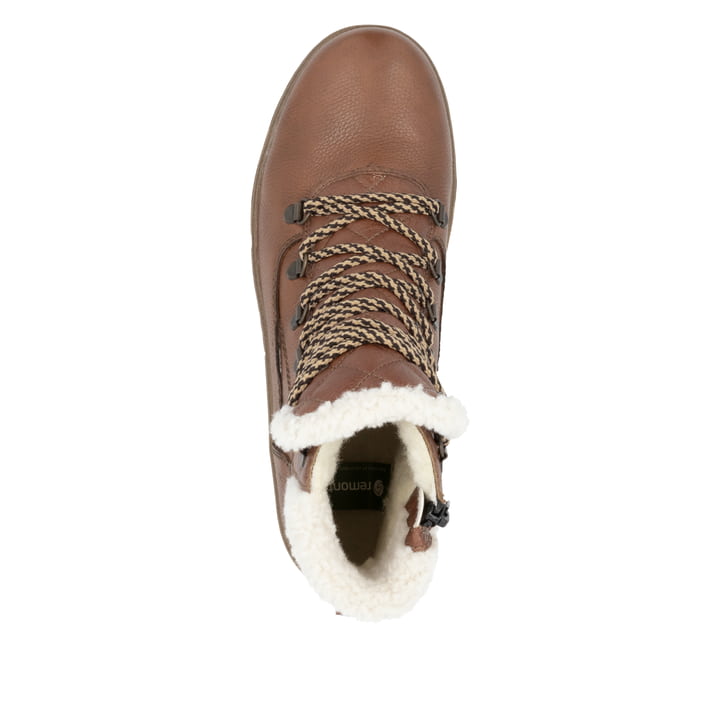 Remonte Artikelnummer R8485-24 remonte Damen Schnürstiefel noisette-edelweiß Vierteljährliche Förderung