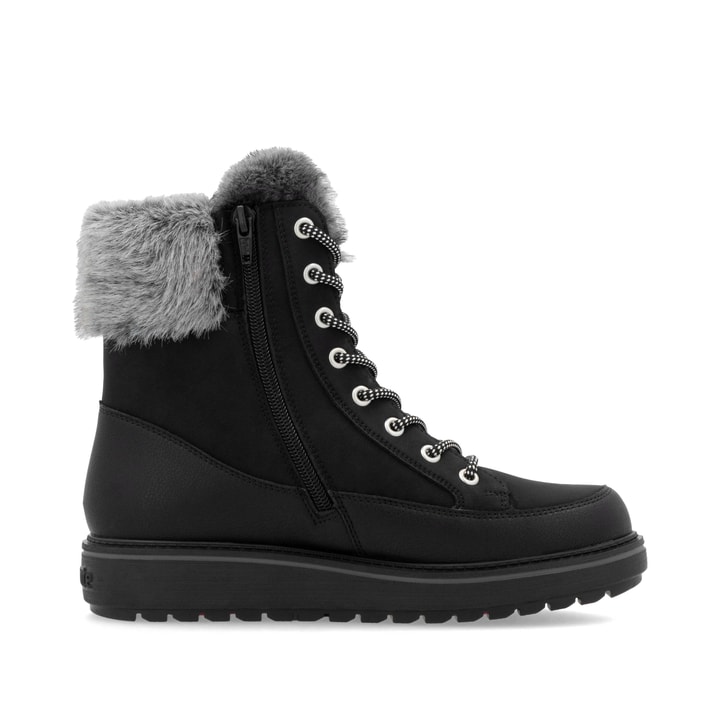 Remonte Artikelnummer D0U78-03 remonte Damen Schnürstiefel nachtschwarz Super Rabatt