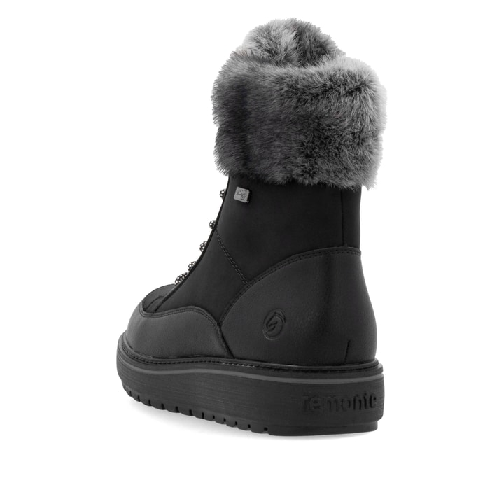 Remonte Artikelnummer D0U78-03 remonte Damen Schnürstiefel nachtschwarz Super Rabatt