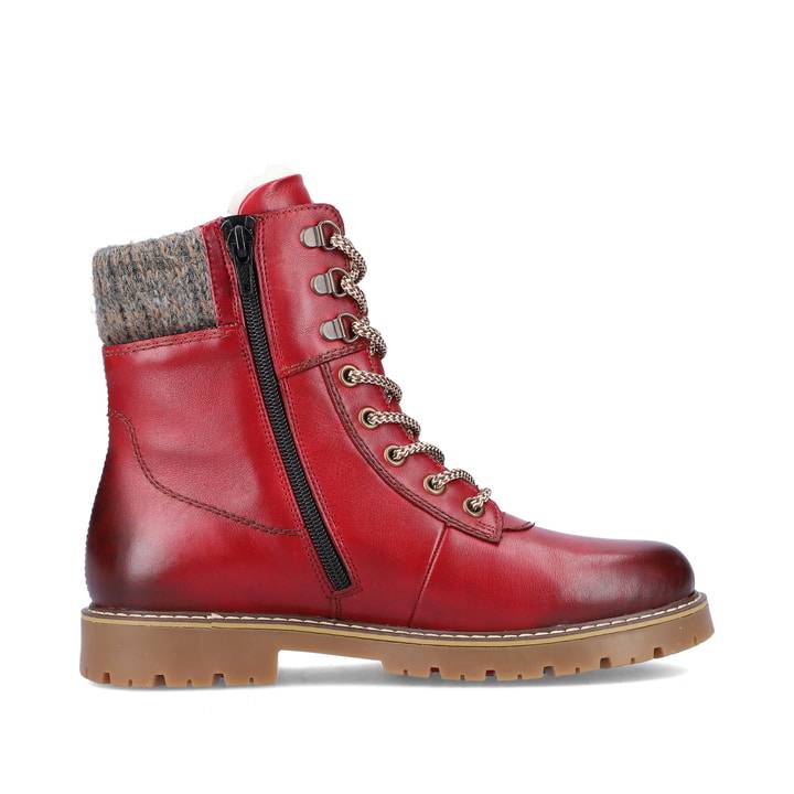 Remonte Artikelnummer D9378-35 remonte Damen Schnürstiefel abendrot-mondgrau Clearance-Verkauf