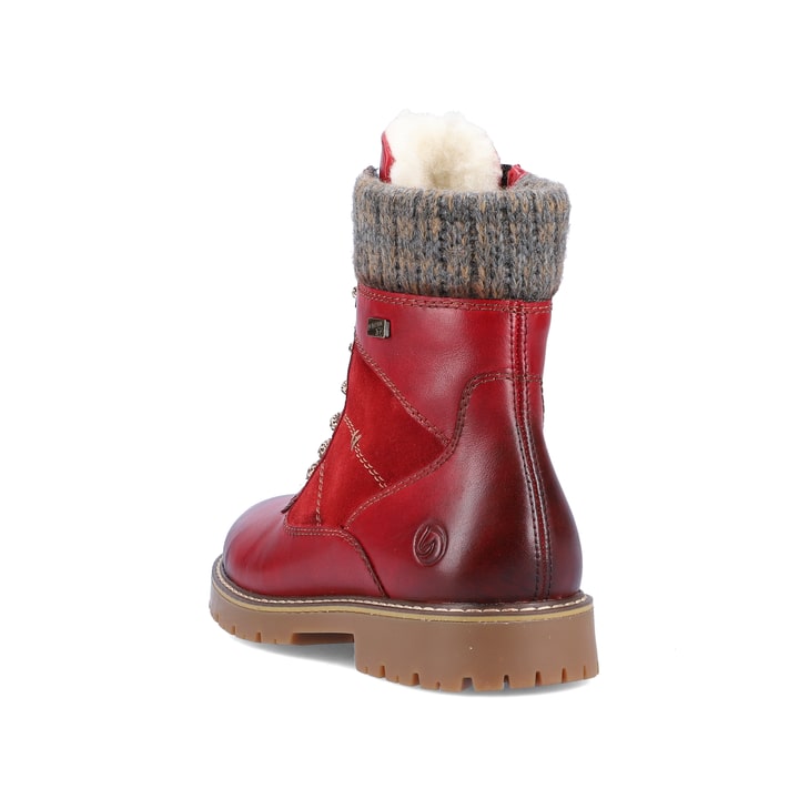 Remonte Artikelnummer D9378-35 remonte Damen Schnürstiefel abendrot-mondgrau Clearance-Verkauf