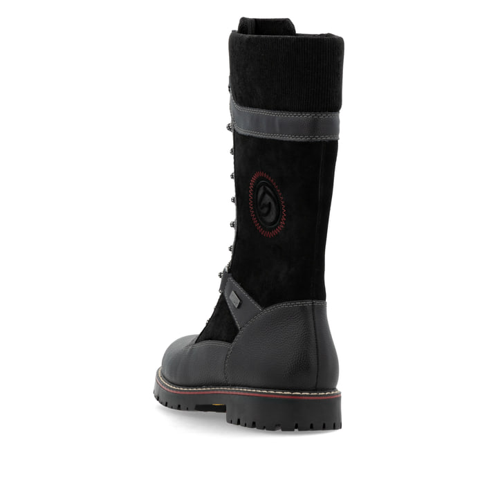 Remonte Artikelnummer D9380-02 remonte Damen Hochschaftstiefel tiefschwarz Kostenloser Versand international