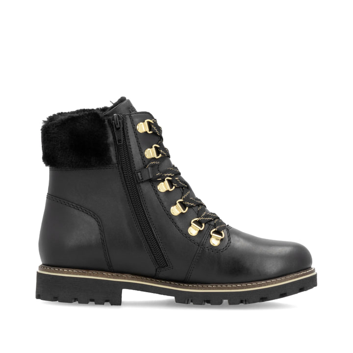 Remonte Artikelnummer D8483-00 remonte Damen Schnürstiefel mattschwarz Speichern exportieren