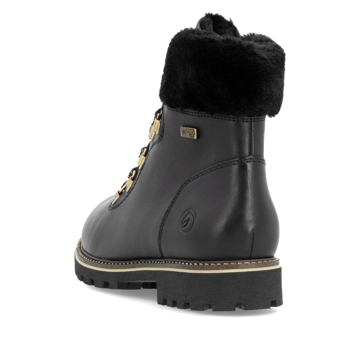 Remonte Artikelnummer D8483-00 remonte Damen Schnürstiefel mattschwarz Speichern exportieren