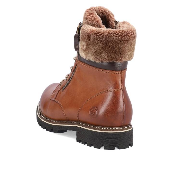 Remonte Artikelnummer D8463-25 remonte Damen Schnürstiefel fuchsbraun Im Verkauf