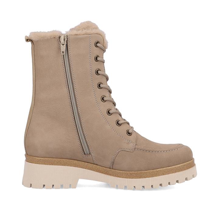 Remonte Artikelnummer D1B74-60 remonte Damen Schnürstiefel vanillebeige Auslauf