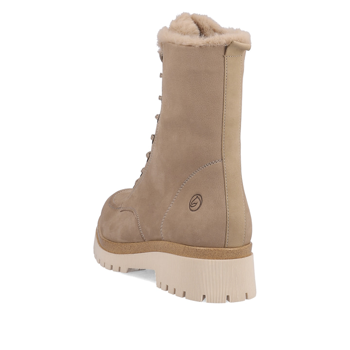 Remonte Artikelnummer D1B74-60 remonte Damen Schnürstiefel vanillebeige Auslauf