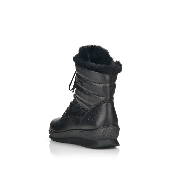 Remonte Artikelnummer R8480-01 remonte Damen Schnürstiefel tiefschwarz im Angebot