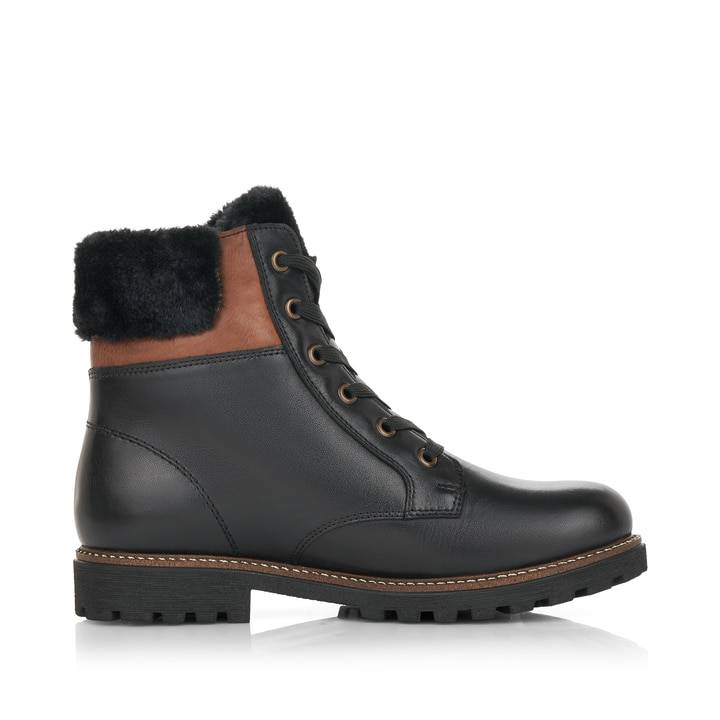 Remonte Artikelnummer D8463-01 remonte Damen Schnürstiefel nachtschwarz Schlussverkauf