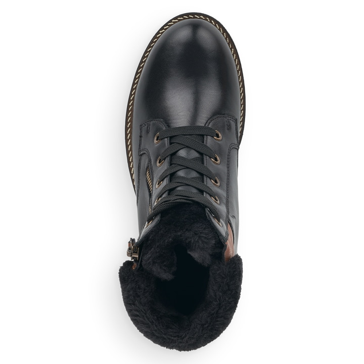 Remonte Artikelnummer D8463-01 remonte Damen Schnürstiefel nachtschwarz Schlussverkauf