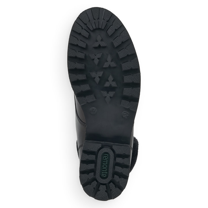 Remonte Artikelnummer D8463-01 remonte Damen Schnürstiefel nachtschwarz Schlussverkauf