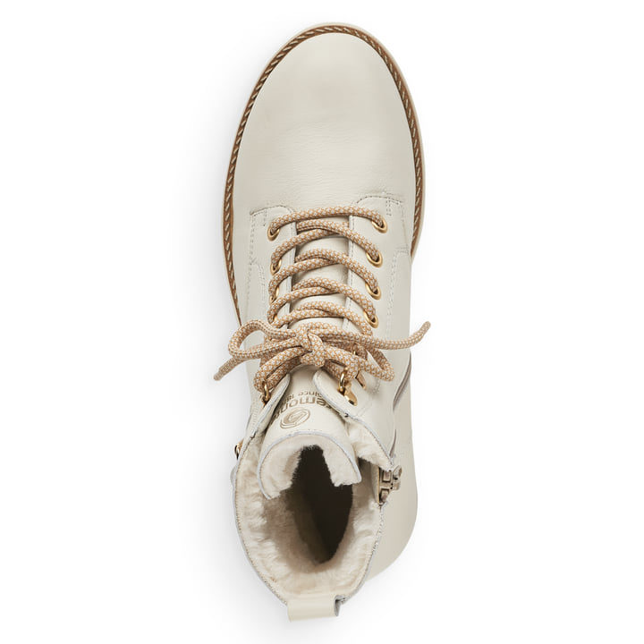 Remonte Artikelnummer D8475-80 remonte Damen Schnürstiefel perlweiß Günstiger Verkauf