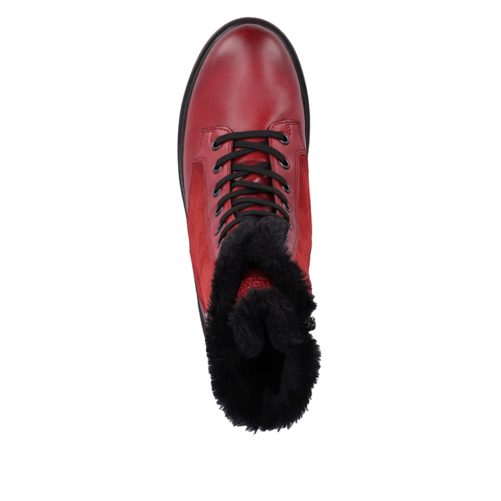 Remonte Artikelnummer D0U76-35 remonte Damen Schnürstiefel kirschrot Kostenloser Versand
