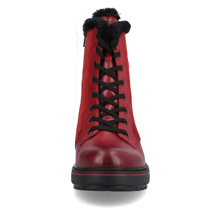 Remonte Artikelnummer D0U76-35 remonte Damen Schnürstiefel kirschrot Kostenloser Versand