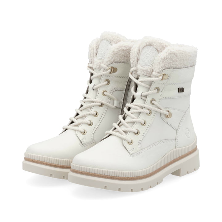 Remonte Artikelnummer D0C77-80 remonte Damen Schnürstiefel reinweiß Fabrik Onlineshop