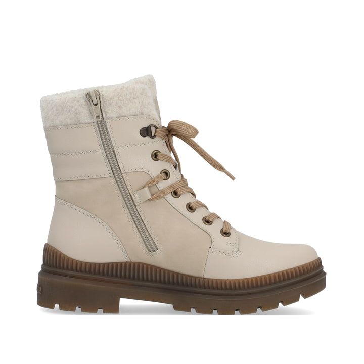 Remonte Artikelnummer D0C77-60 remonte Damen Schnürstiefel hellbeige Versandkostenfrei