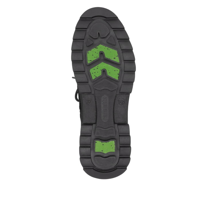Remonte Artikelnummer D2B70-02 remonte Damen Schnürstiefel asphaltschwarz Großer Ausverkauf