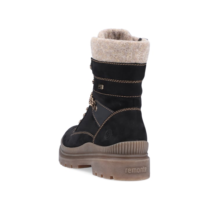Remonte Artikelnummer D0C77-02 remonte Damen Schnürstiefel asphaltschwarz Flash Sale