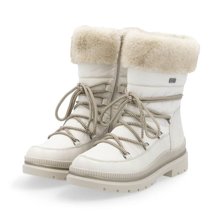 Remonte Artikelnummer D0C81-80 remonte Damen Schnürstiefel schneeweiß Begrenztes Angebot