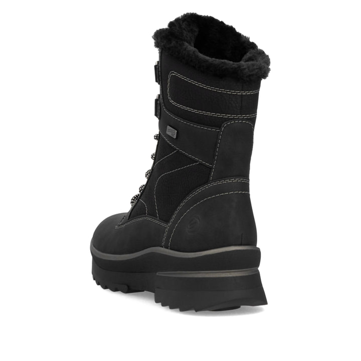Remonte Artikelnummer D2B73-02 remonte Damen Schnürstiefel nachtschwarz Exklusivangebot