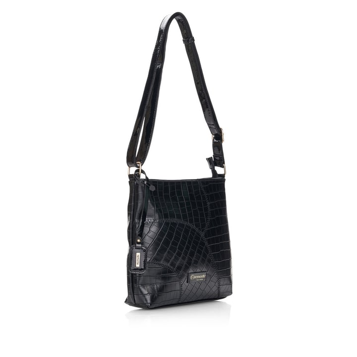 Remonte Artikelnummer Q0704-03 remonte Handtasche glanzschwarz Valentinstagsangebot