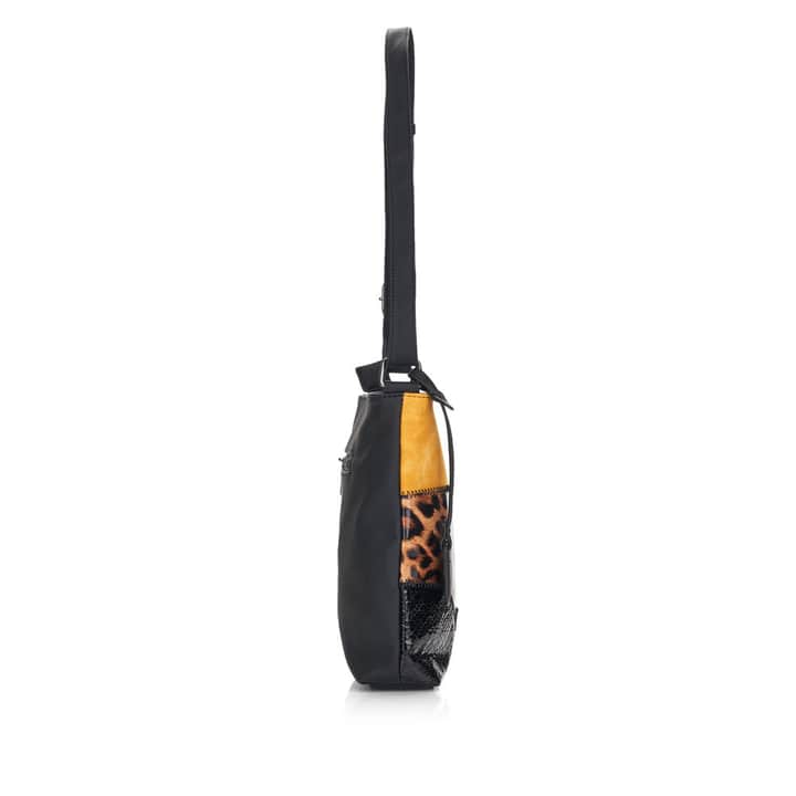 Remonte Artikelnummer Q0704-02 remonte Handtasche tiefschwarz-goldgelb Neueste Mode