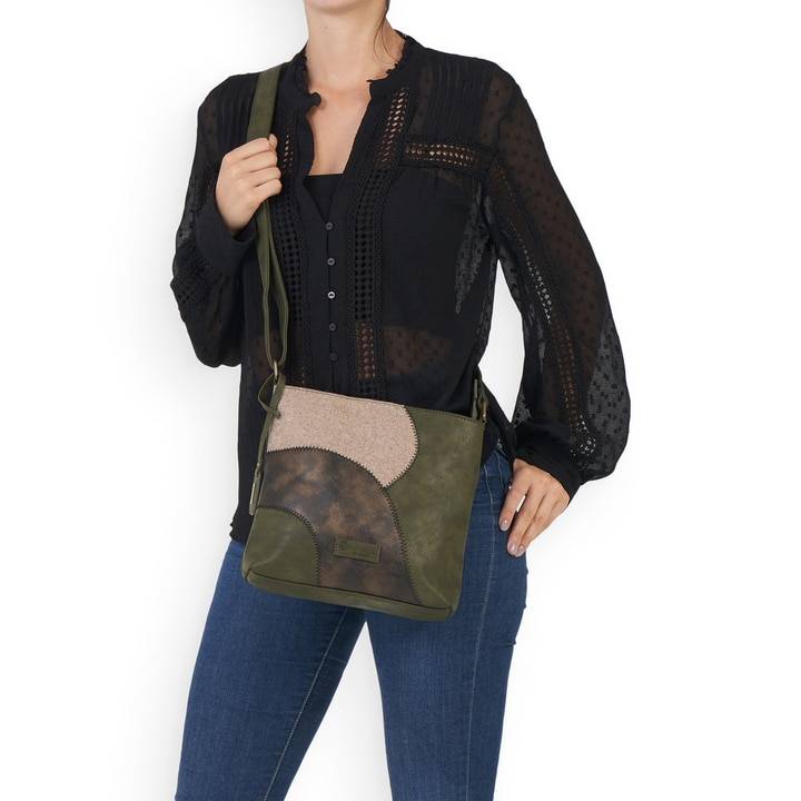 Remonte Artikelnummer Q0704-54 remonte Handtasche khakigrün-beige Online Outlet